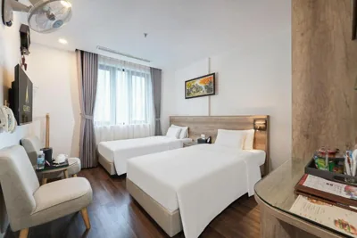 Deluxe Twin Room — A25 Hotel - Hoàng Đạo Thúy 1